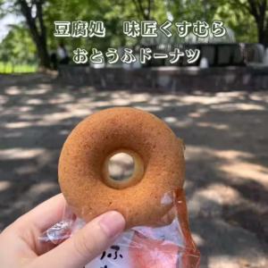 お豆腐ドーナツ写真