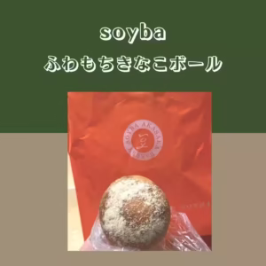【soyba】 ふわもちきなこボール